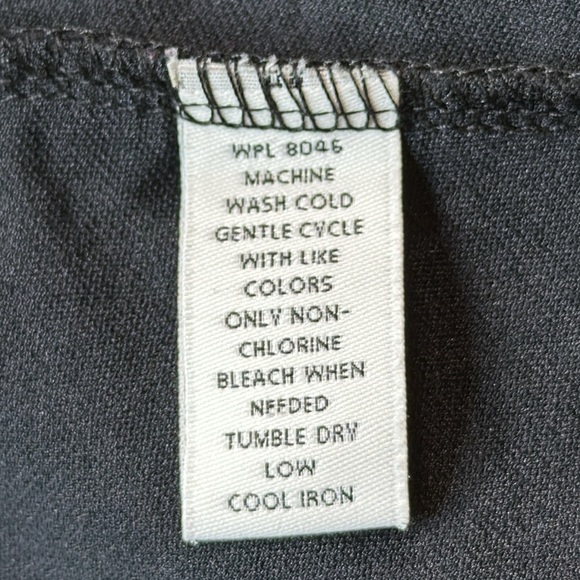 Broderie Black Rayon & Cotton Blouse - Picture 3 of 5